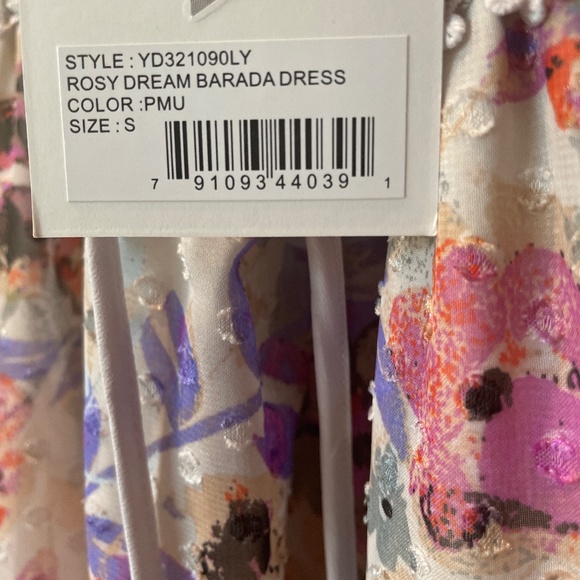 LIKELY - Rosy Dream Barada Dress - Picture 1 of 1